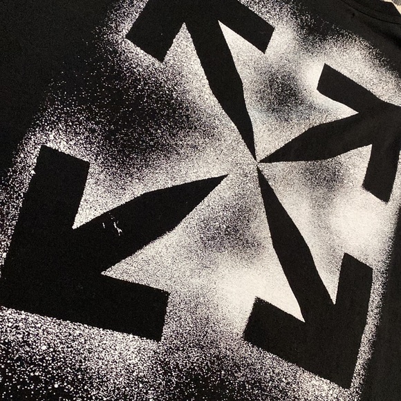 OFF-WHITE LARGE Stencil S/S Over T-Shirt - Picture 3 of 5